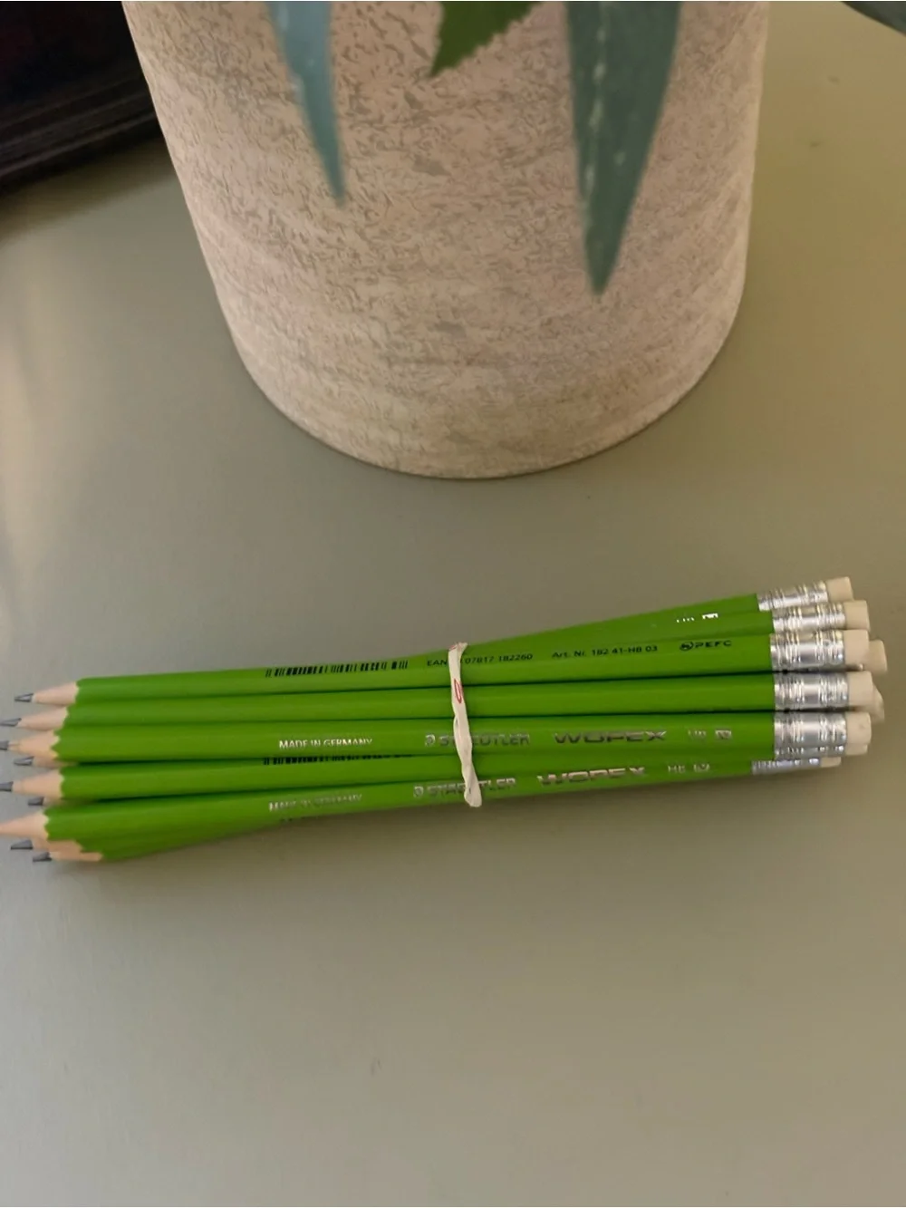 Wopex Green HB Pencils for Kids – Bright Green Pack
